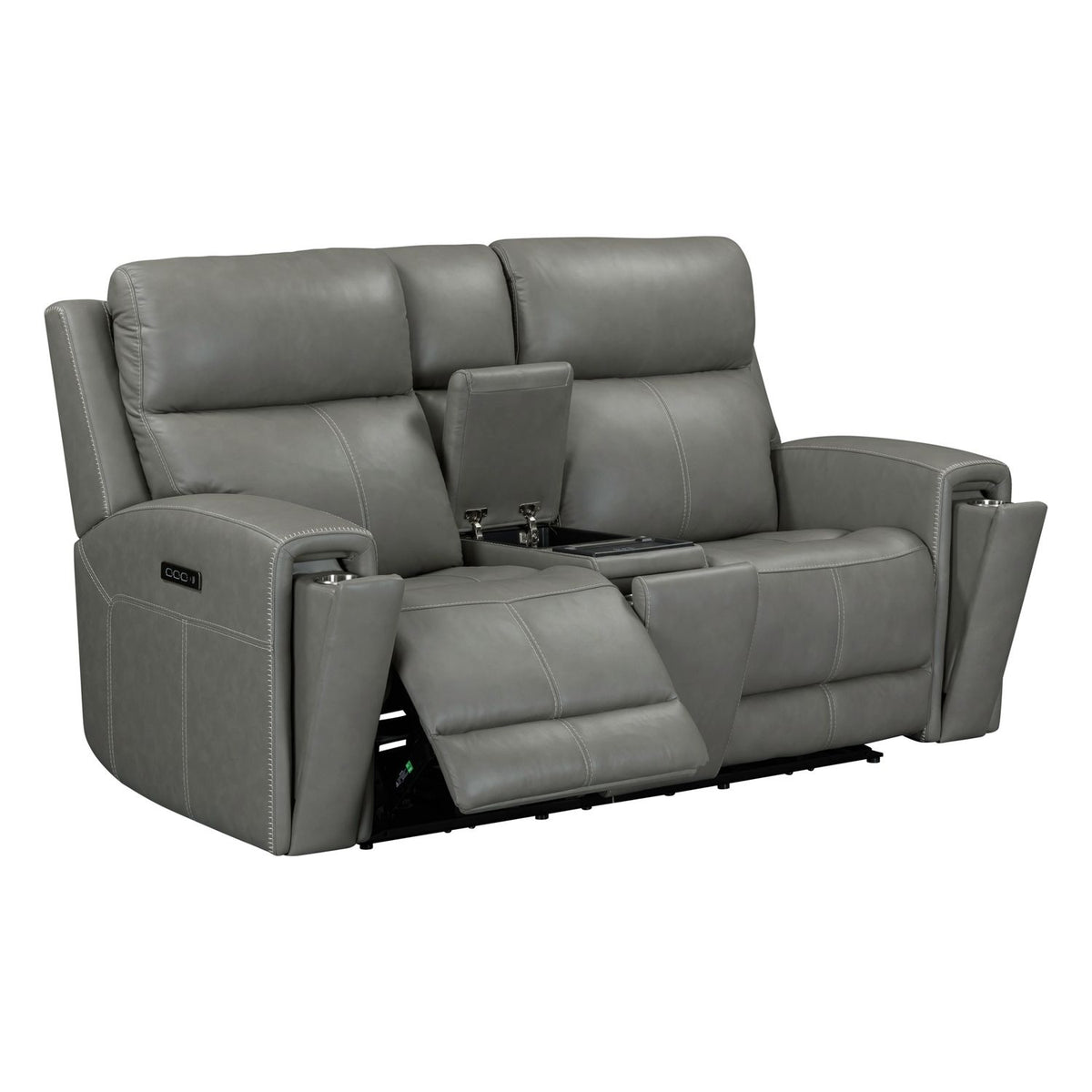 7021LG-23P - Loveseat w/ Console P3 & ZW - Liberty Furniture