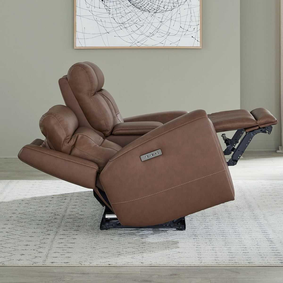 7023SD-22P - Loveseat w/ Console P2 & ZG - Liberty Furniture