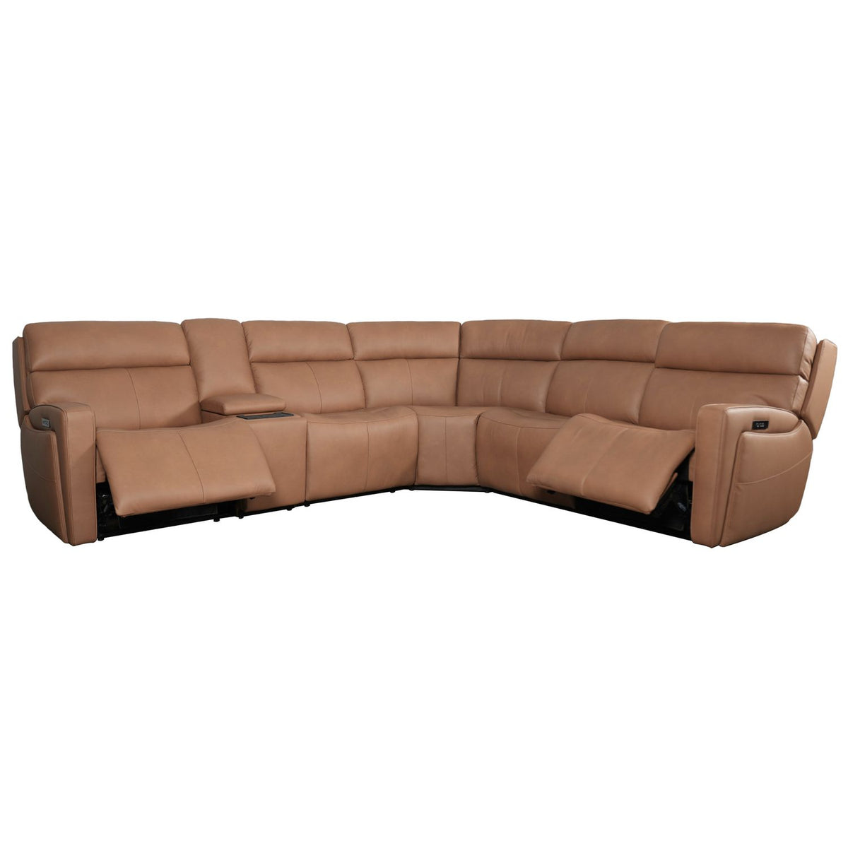 7026AN-UPH-6PCSEC - 6 Piece Sectional - Liberty Furniture