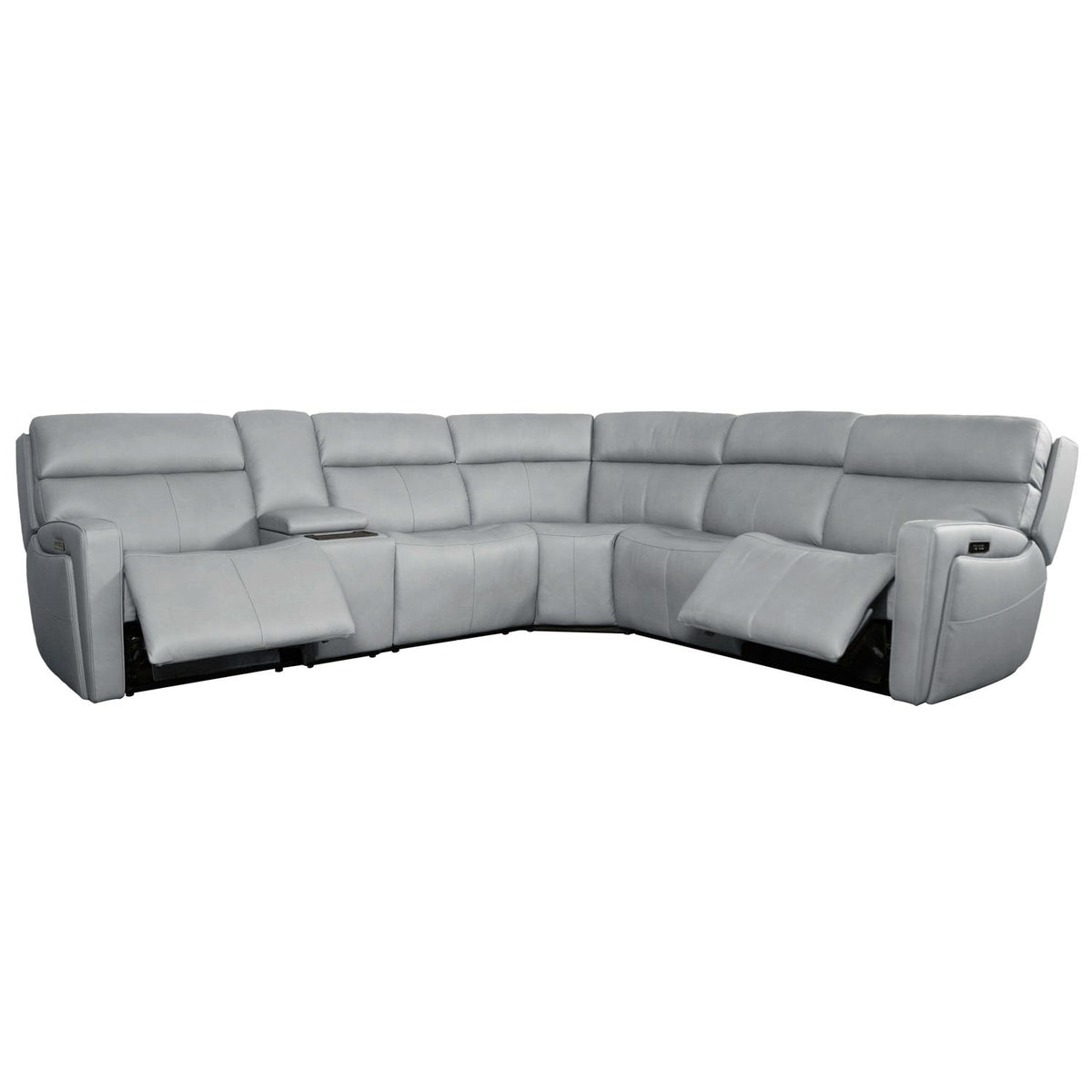 7026GR-UPH-6PCSEC - 6 Piece Sectional - Liberty Furniture
