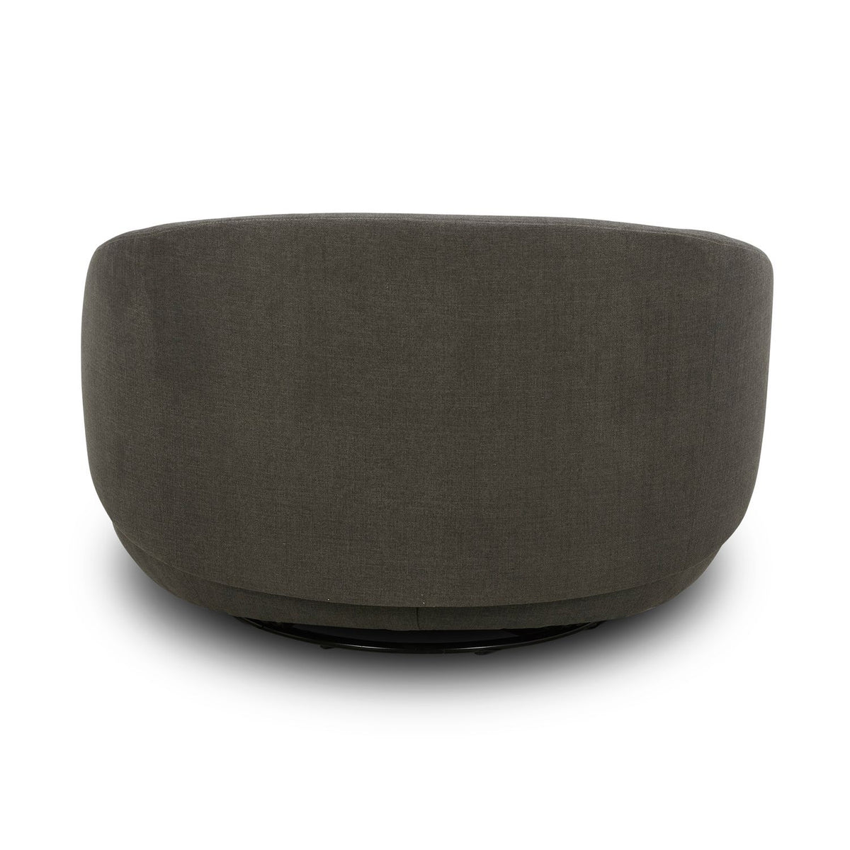 708-ACH15-GY - Uph Swivel Cuddler Chair - Charcoal - Liberty Furniture