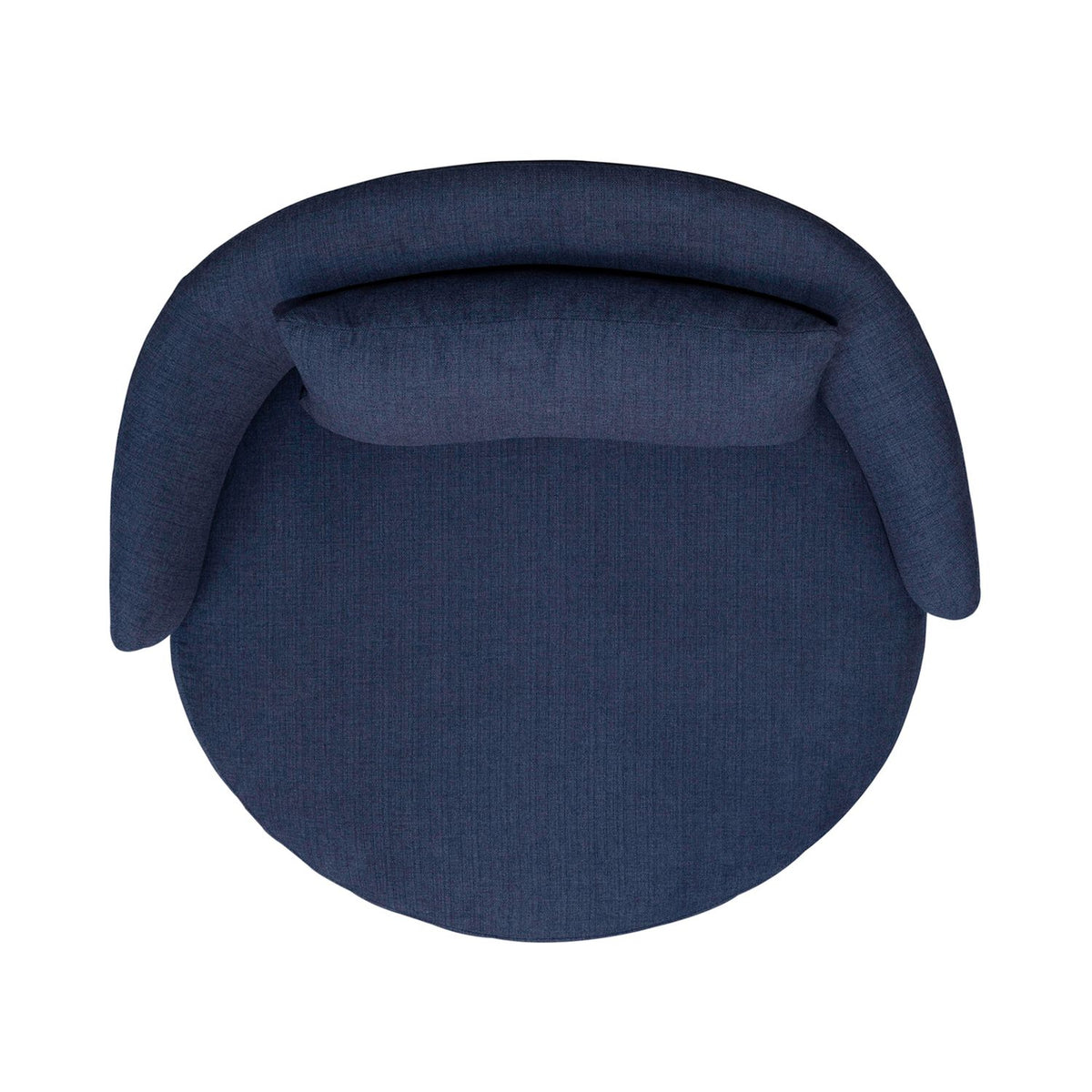 708-ACH15-N - Uph Swivel Cuddler Chair - Midnight - Liberty Furniture