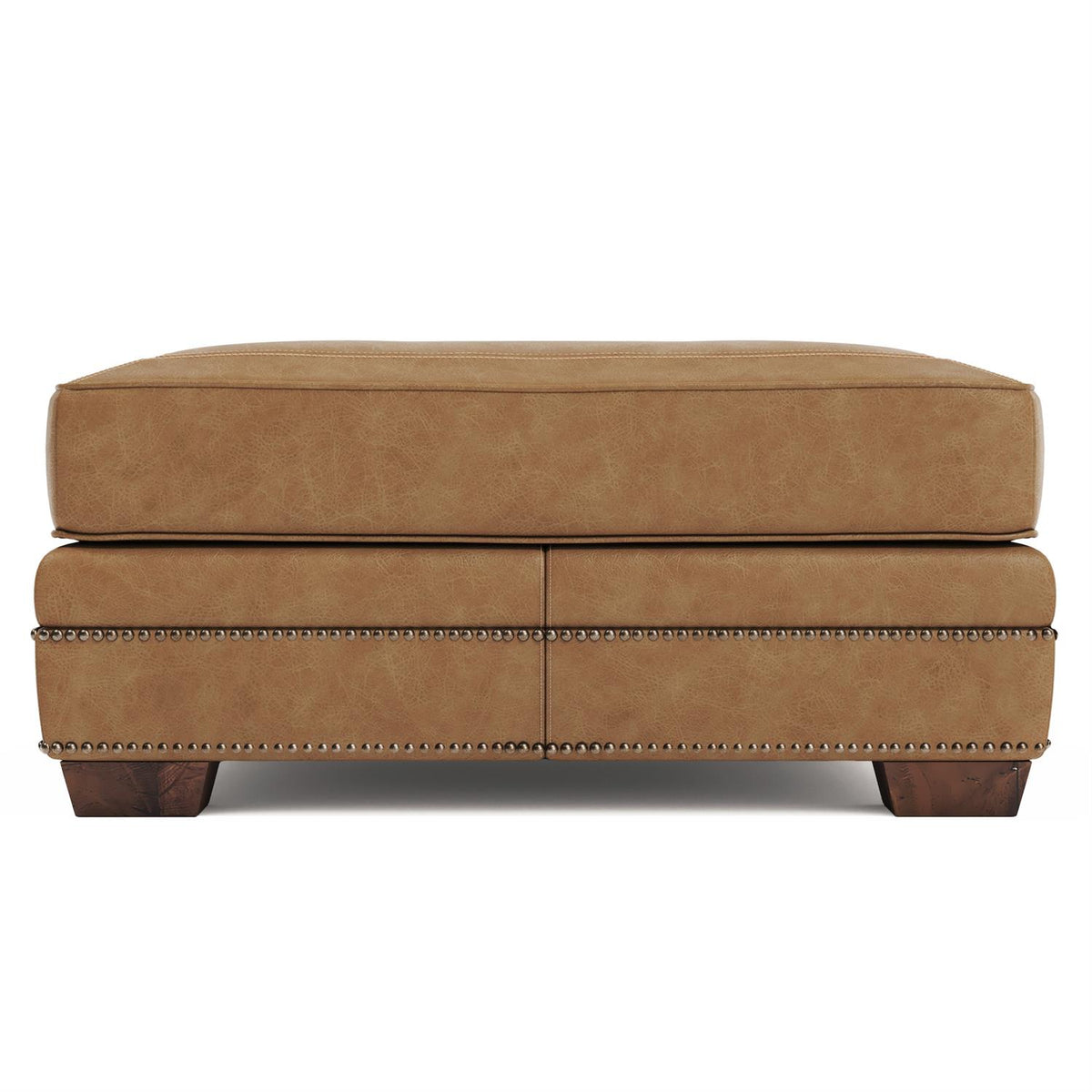 Grandview Leather Ottoman