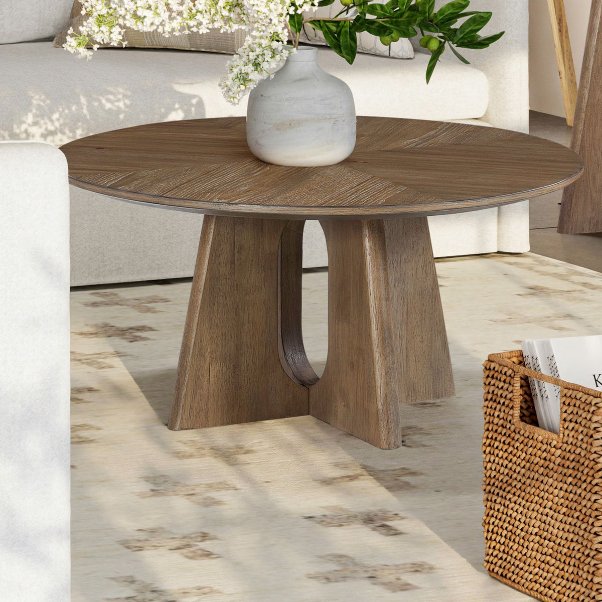 724-OT1010 - Round Cocktail Table - Liberty Furniture