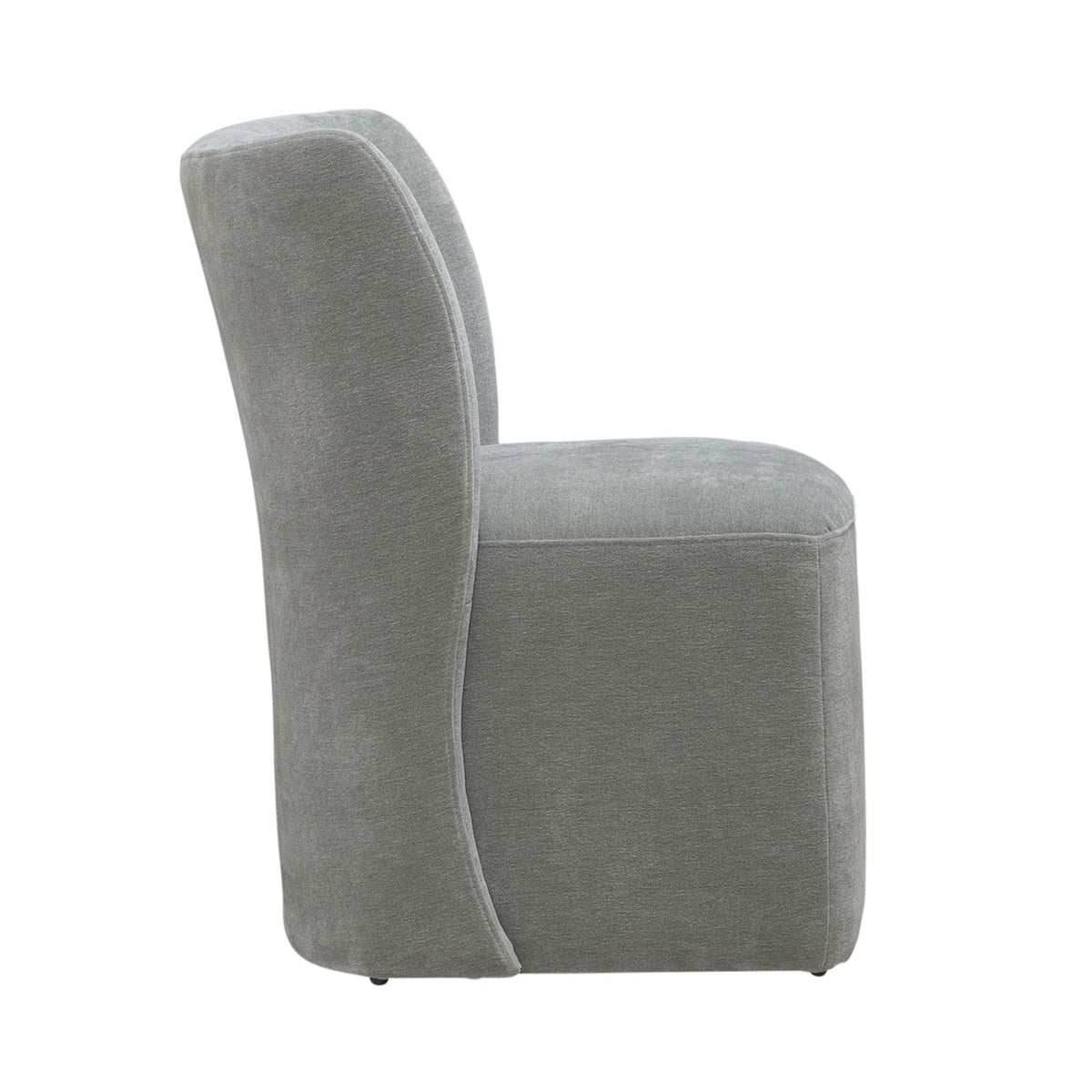 728-ADC90-SP - Accent Dining Chair w/ Casters - Sapphire - Liberty Furniture