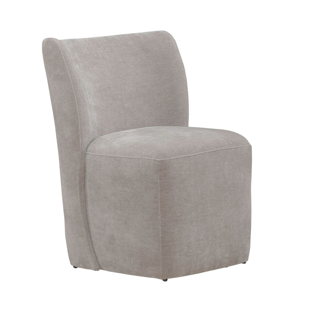 728-ADC90-TR - Accent Dining Chair w/ Casters - Truffle - Liberty Furniture