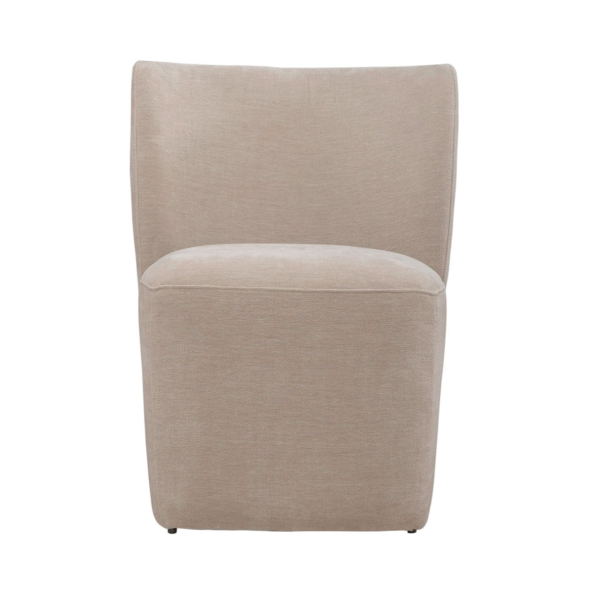 728-ADC90-WK - Accent Dining Chair w/ Casters - Wicker - Liberty Furniture