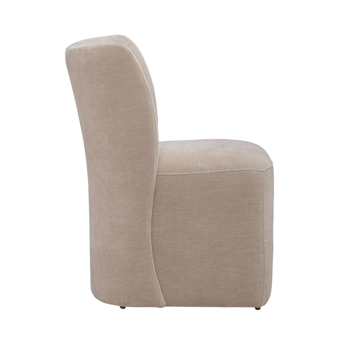 728-ADC90-WK - Accent Dining Chair w/ Casters - Wicker - Liberty Furniture