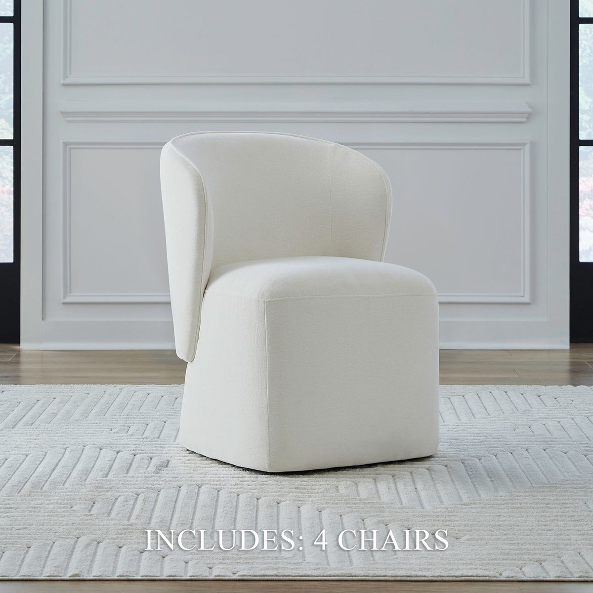 730-ADCH-IV4PK - Ivory Accent Dining Chairs - Set of 4 - Liberty Furniture
