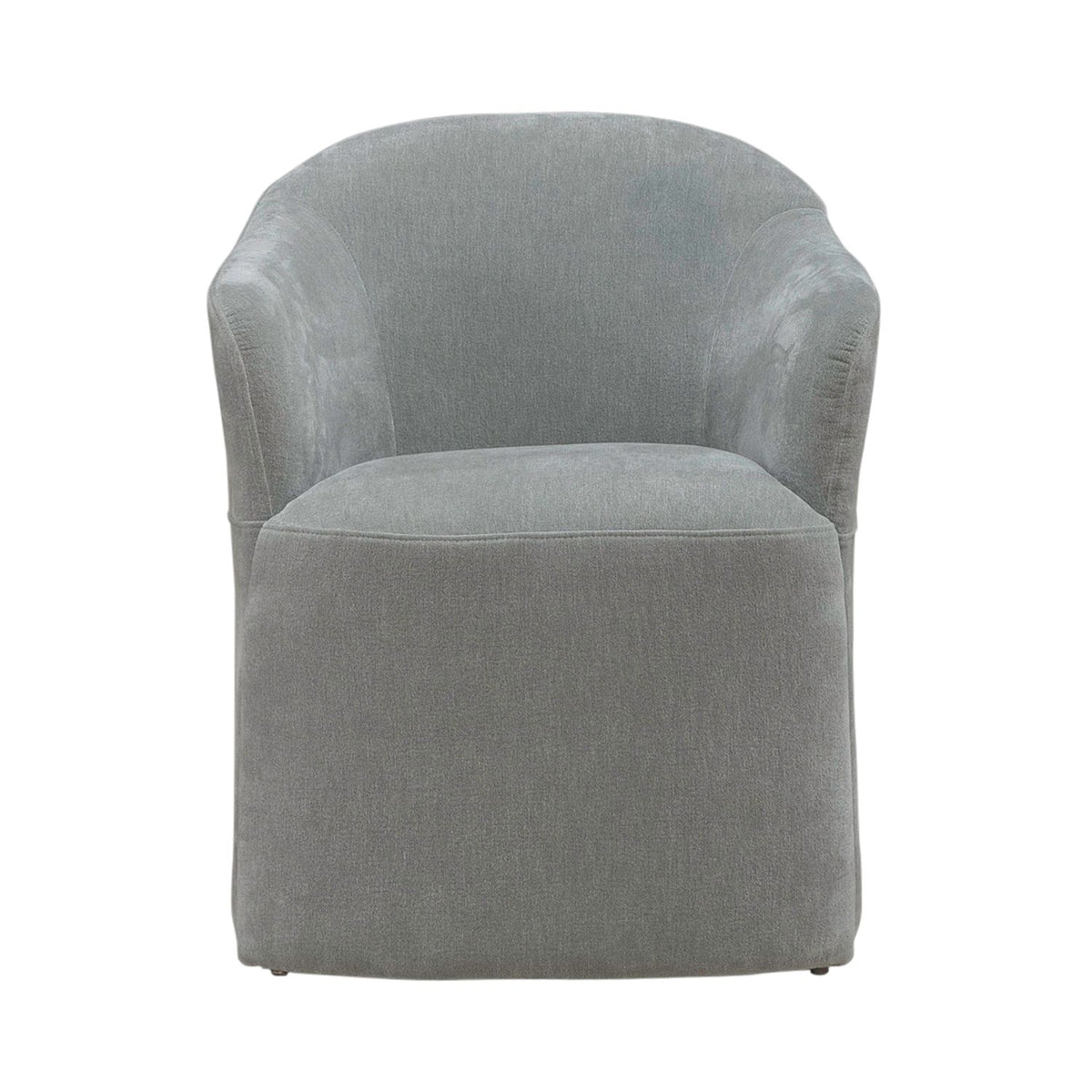 731-ADC90-SP - Accent Dining Chair w/ Casters - Sapphire - Liberty Furniture
