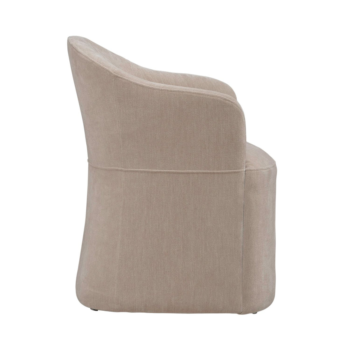 731-ADC90-WK - Accent Dining Chair w/ Casters - Wicker - Liberty Furniture