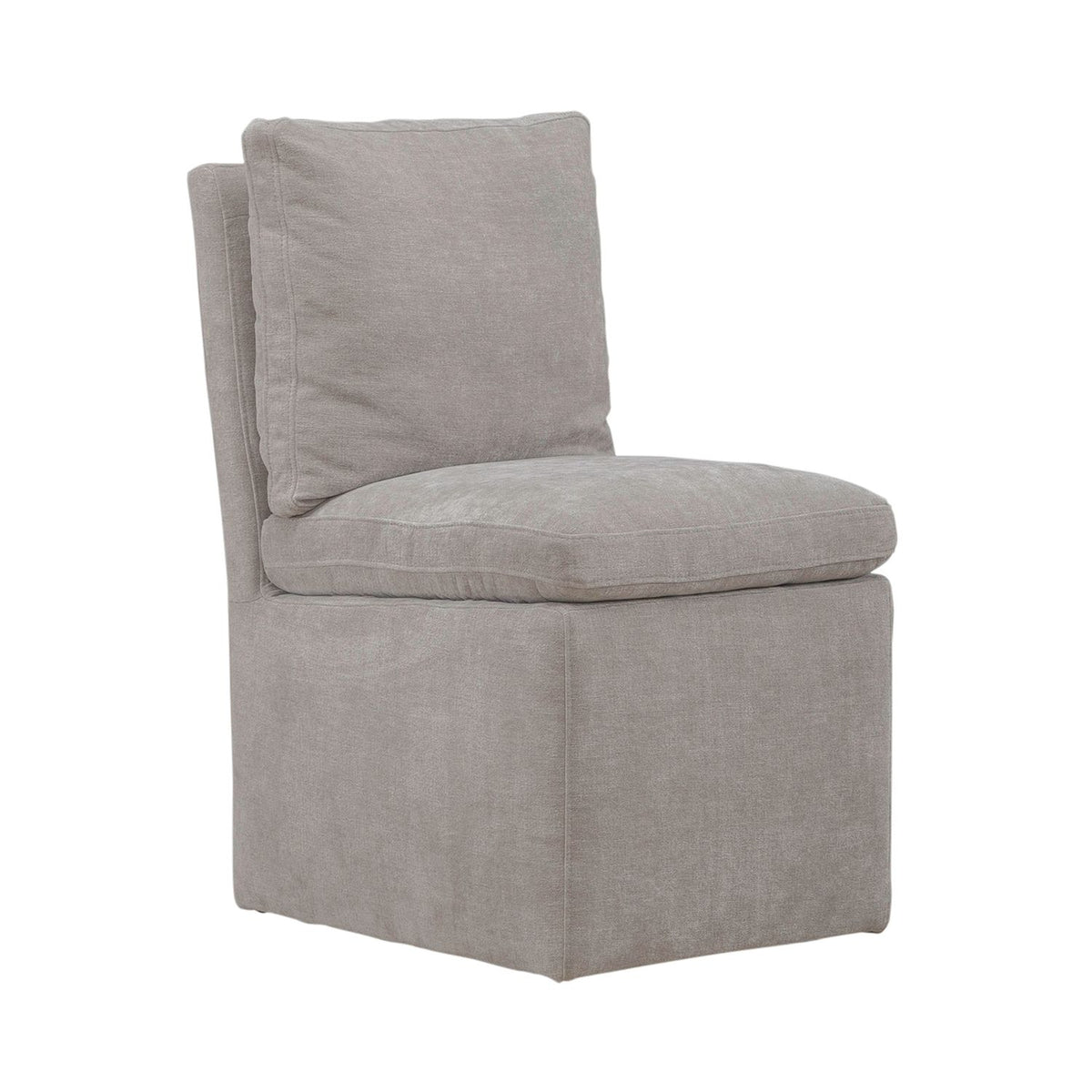 733-ADC90-TR - Accent Dining Chair w/ Casters - Truffle - Liberty Furniture