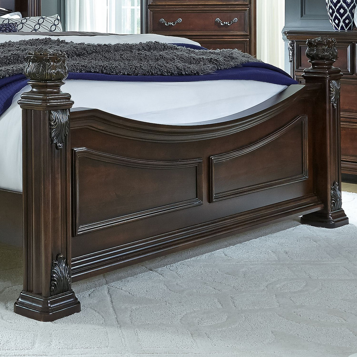 737-BR02 - Queen Poster Footboard - Liberty Furniture