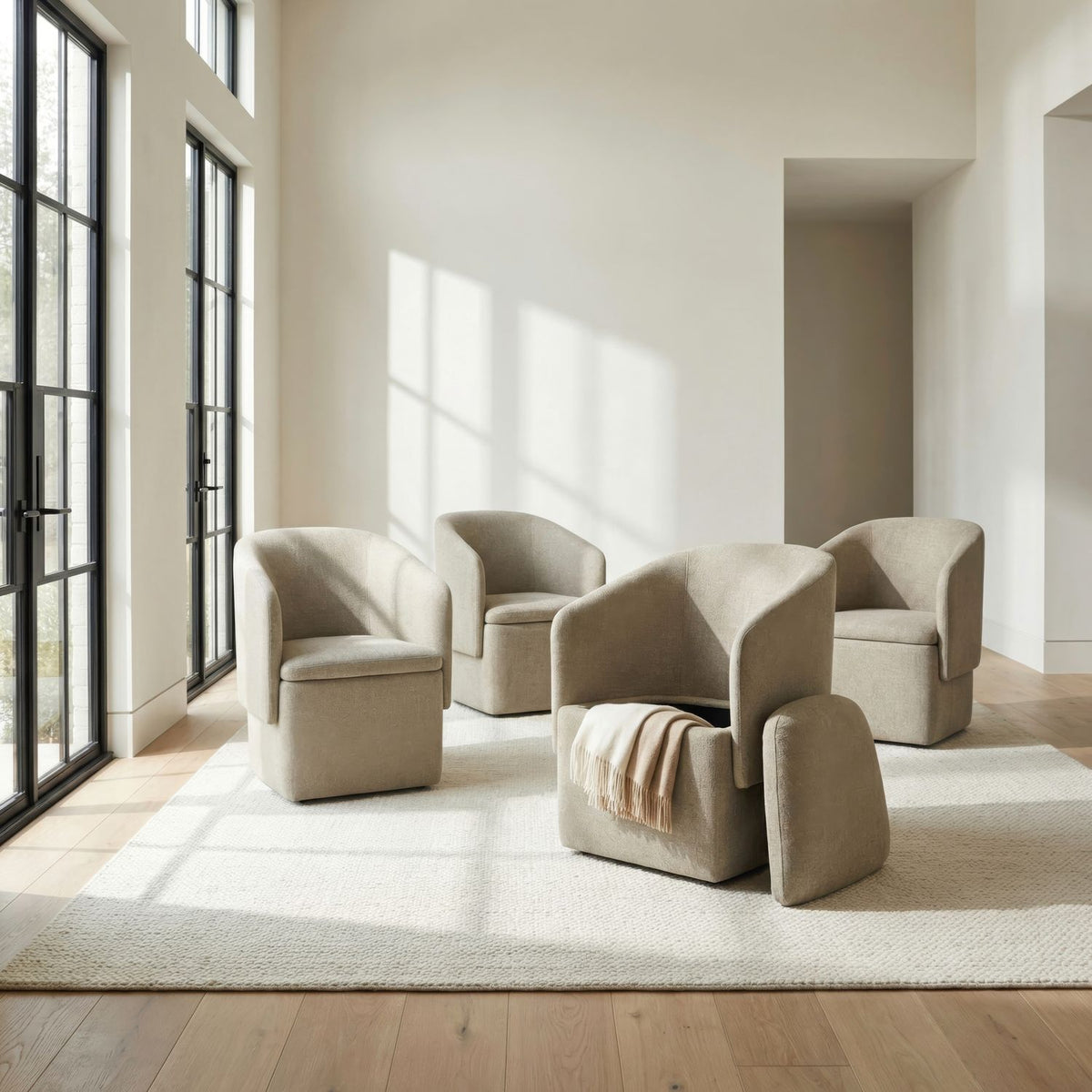 738-ADCH-SN4PK - Sand Accent Dining Chairs - Set of 4 - Liberty Furniture