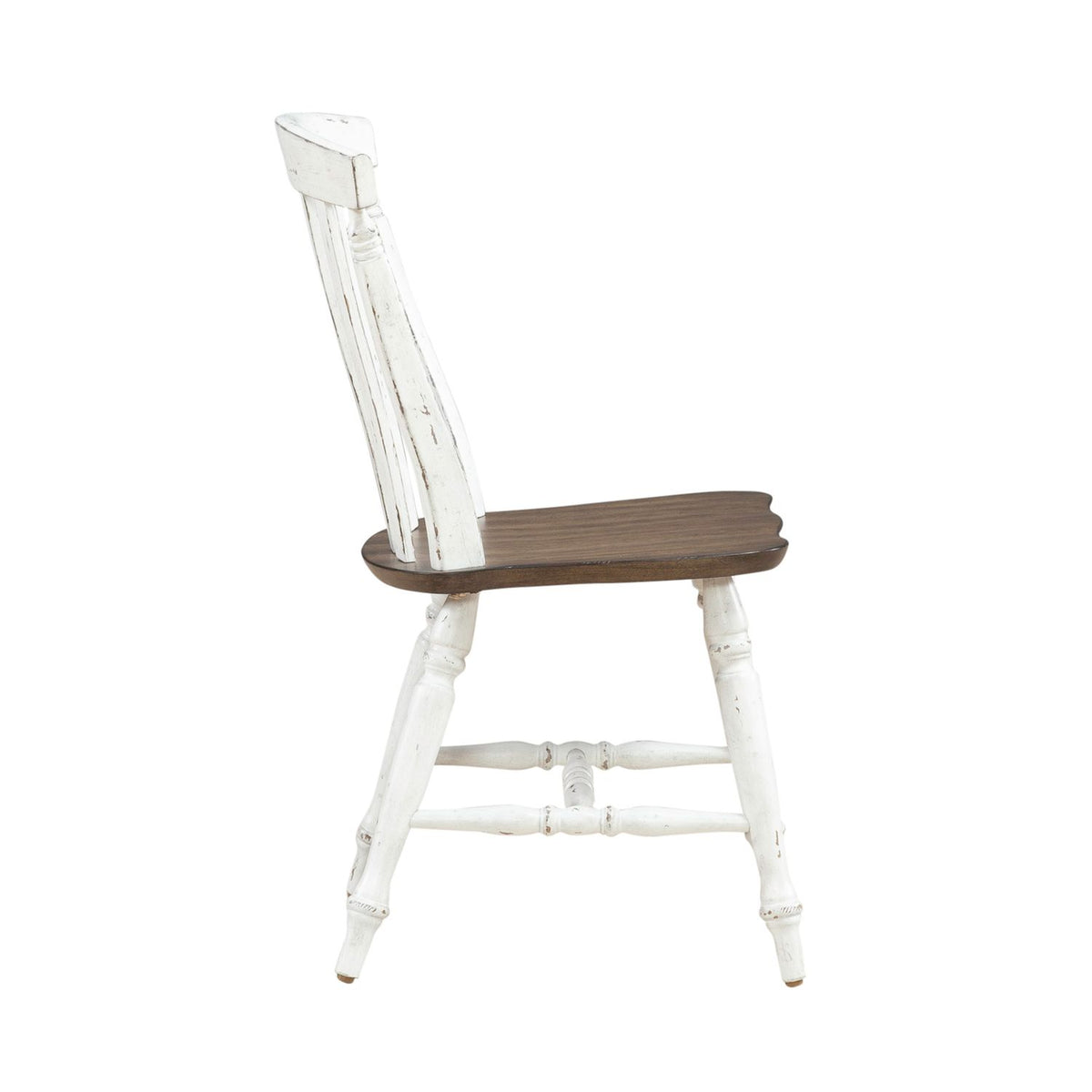 741-C1500S - Slat Back Side Chair (RTA) - Liberty Furniture