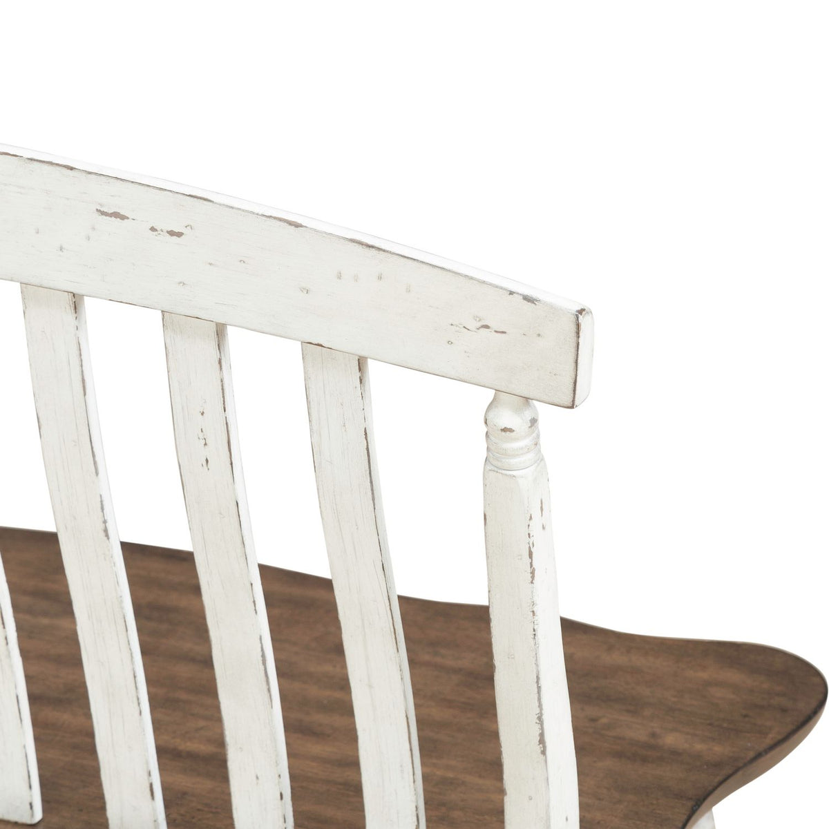 741-C9000B - Slat Back Bench (RTA) - Liberty Furniture