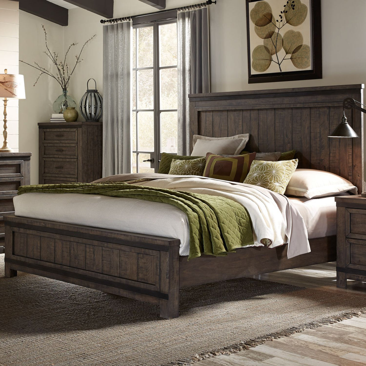 759-BR-KPB - King Panel Bed - Liberty Furniture