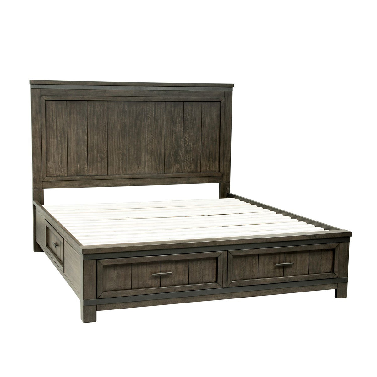 759-BR-Q2SDMCN - Queen Two Sided Storage Bed, Dresser & Mirror, Chest, Night Stand - Liberty Furniture