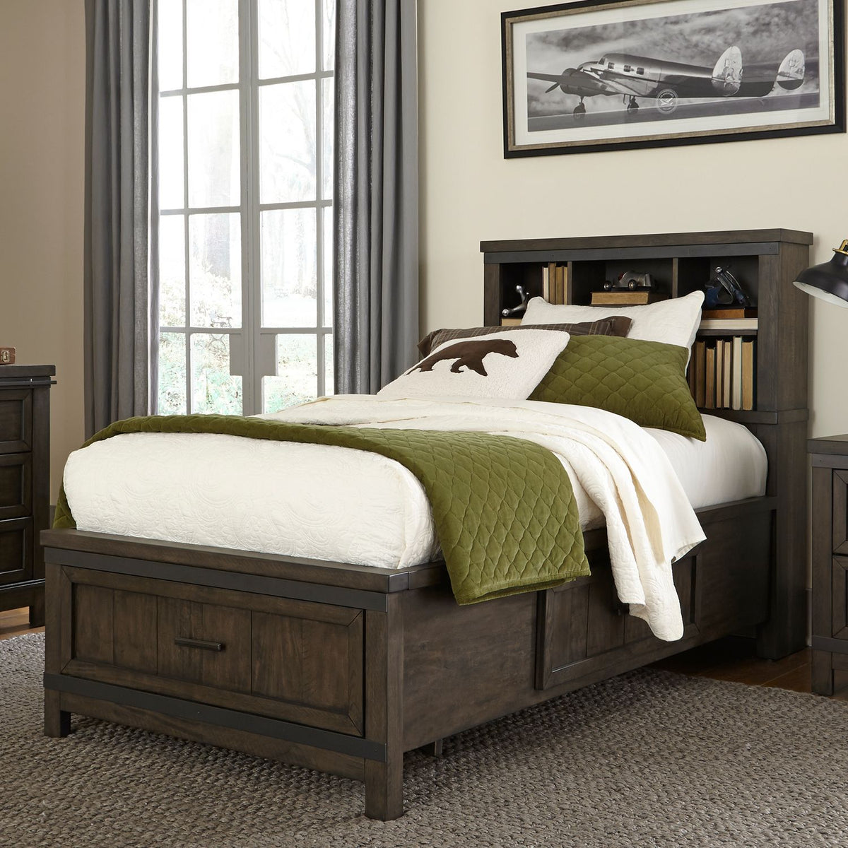 759-BR12FS - Twin Storage Footboard - Liberty Furniture