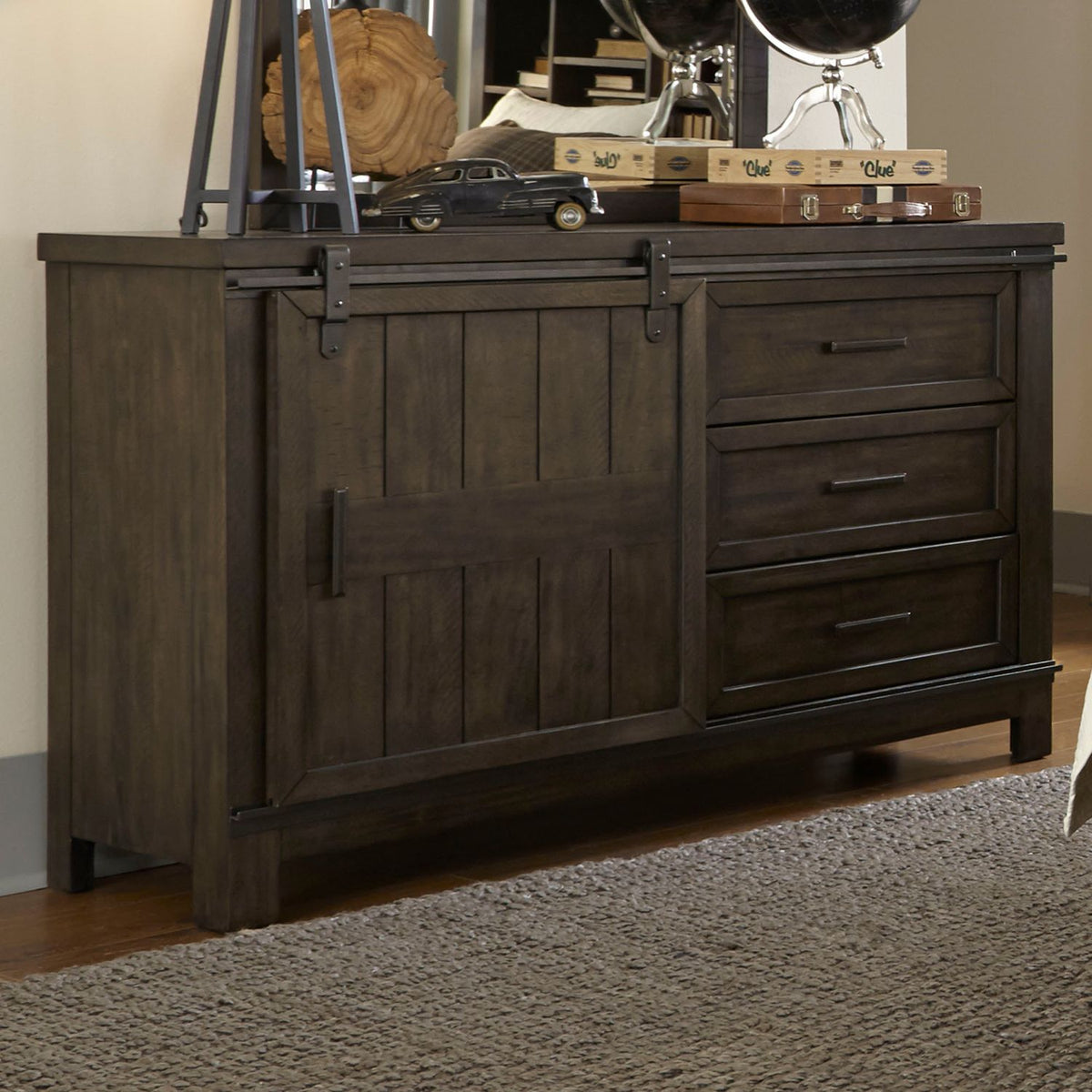 759-BR30 - Barn Door Dresser - Liberty Furniture