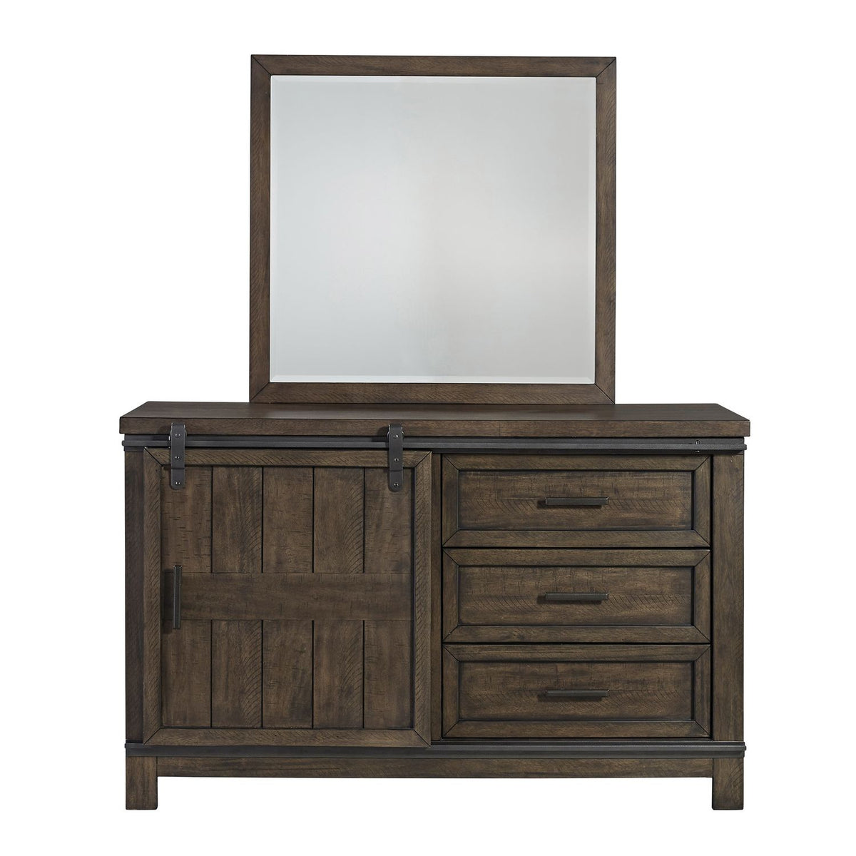 759-YBR-FBBDM - Full Bookcase Bed, Dresser & Mirror - Liberty Furniture