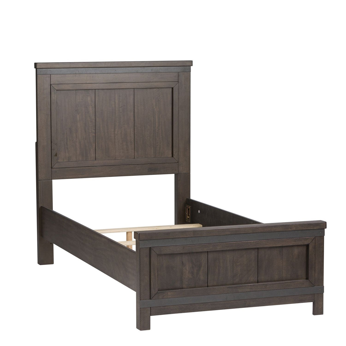 759-YBR-TPBDM - Twin Panel Bed, Dresser & Mirror - Liberty Furniture