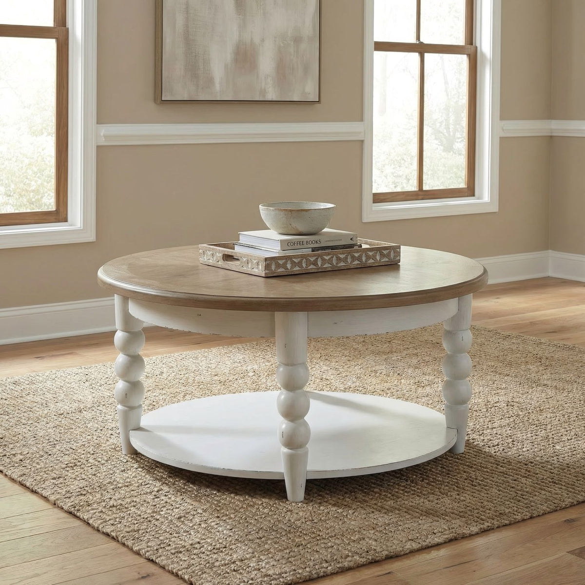 762-OT1011 - Round Cocktail Table - Liberty Furniture