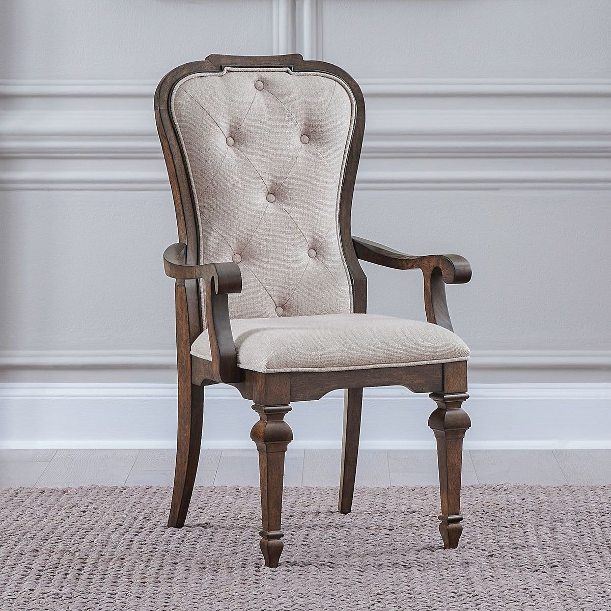 765-C9001A - Uph Arm Chair (RTA) - Liberty Furniture
