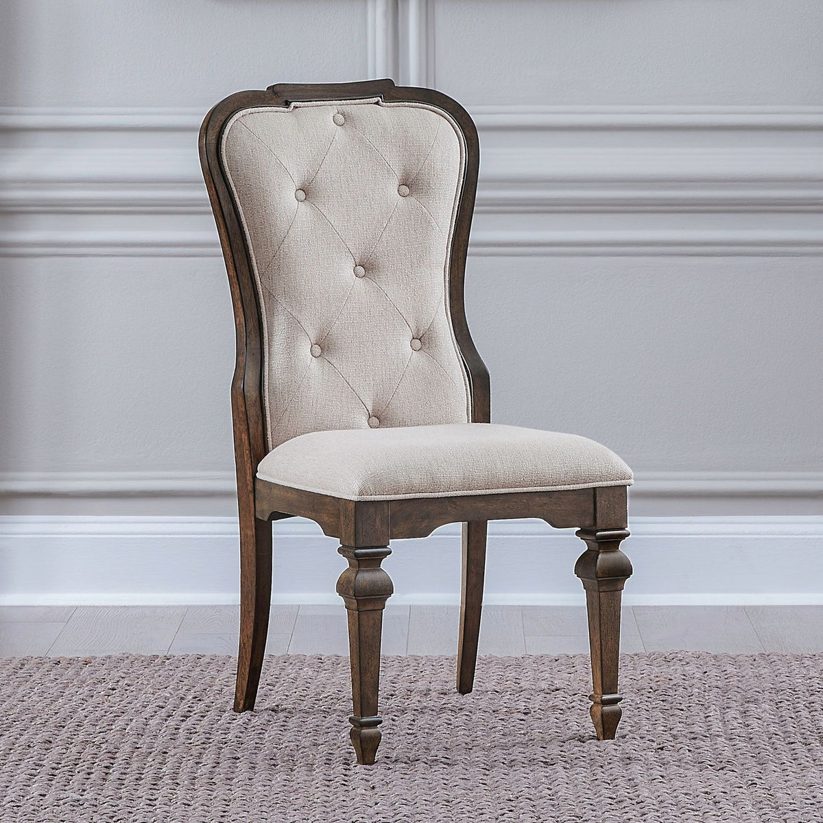 765-C9001S - Uph Side Chair (RTA) - Liberty Furniture