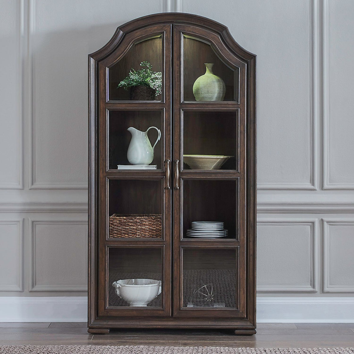 765-CH4484 - Bunching Display Cabinet - Liberty Furniture