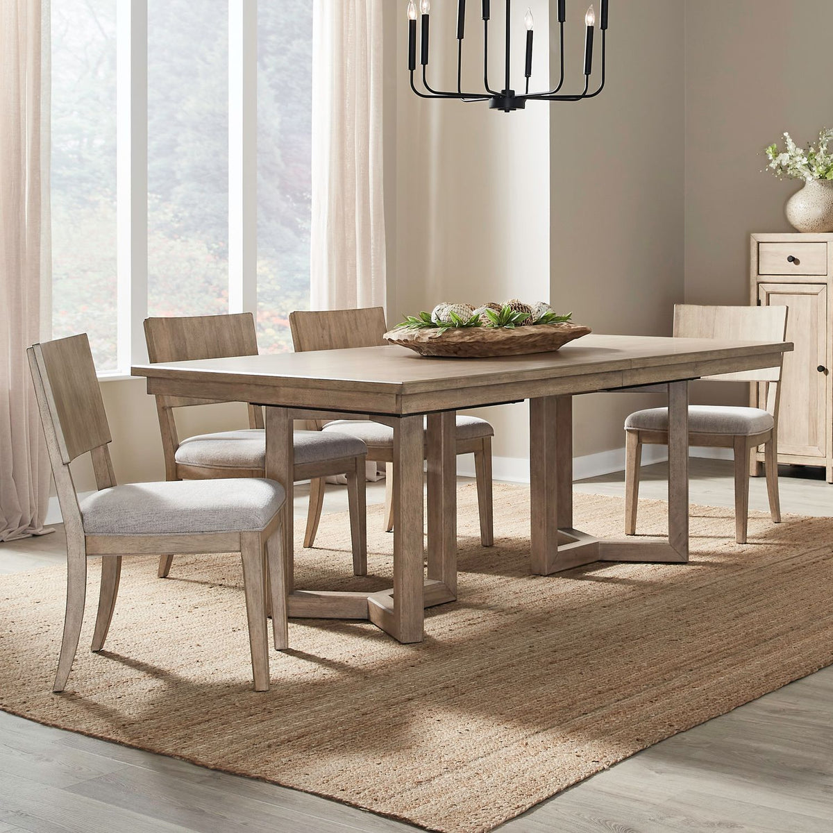 780-DR-52PS - 5 Piece Double Pedestal Table Set - Liberty Furniture