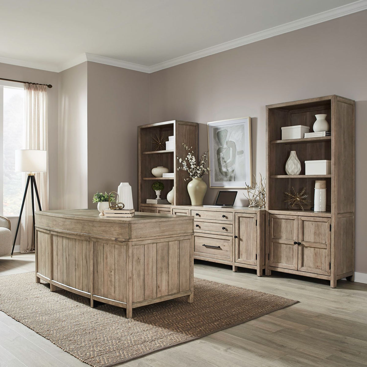 780-HO-5JES - 5 Piece Jr Executive Set - Liberty Furniture
