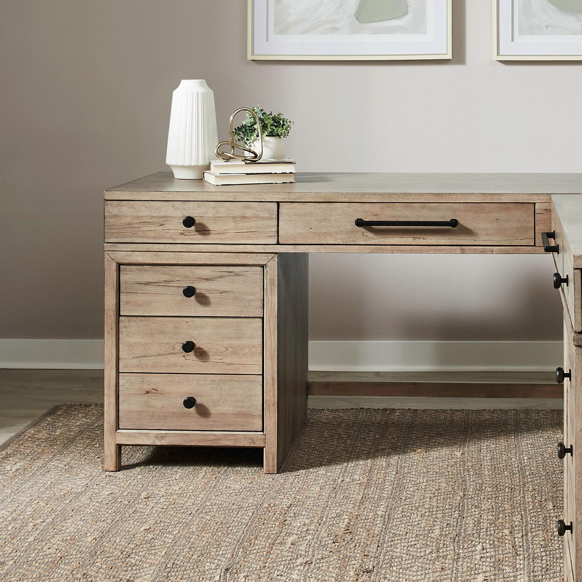 780-HO111T - L Writing Desk Top - Liberty Furniture