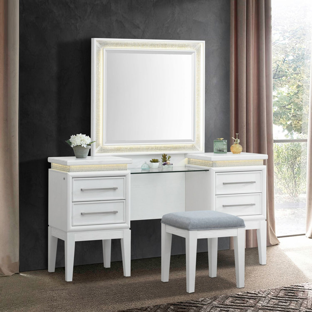 781-BR-VN - 3 Piece Vanity Set - Liberty Furniture