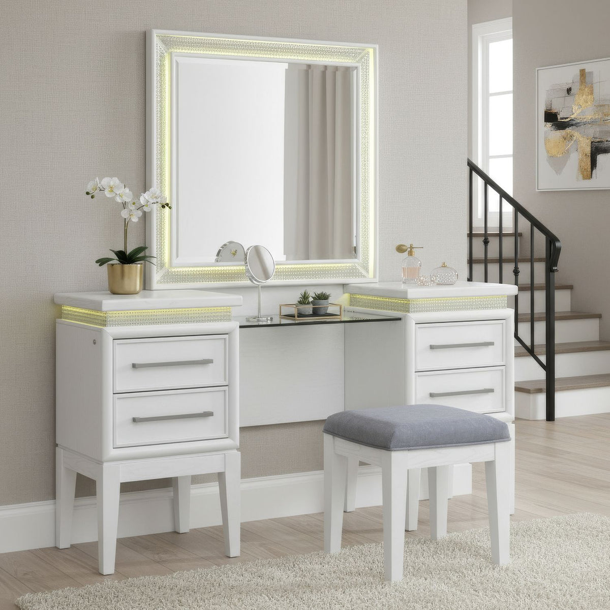 781-BR-VN - 3 Piece Vanity Set - Liberty Furniture