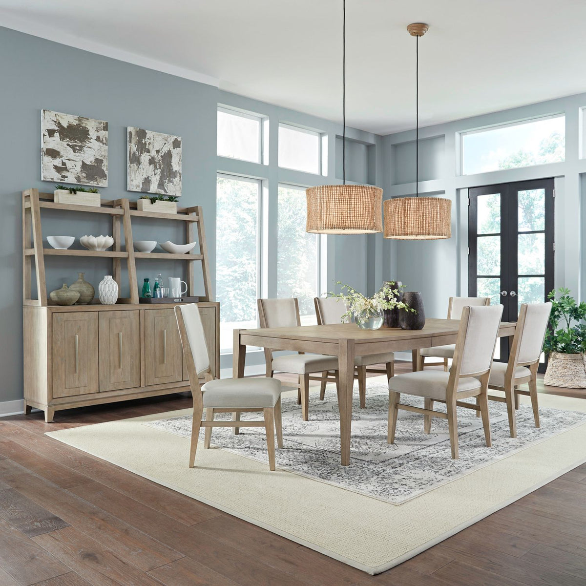 789-DR-7RLS - 7 Piece Rectangular Table Set - Liberty Furniture