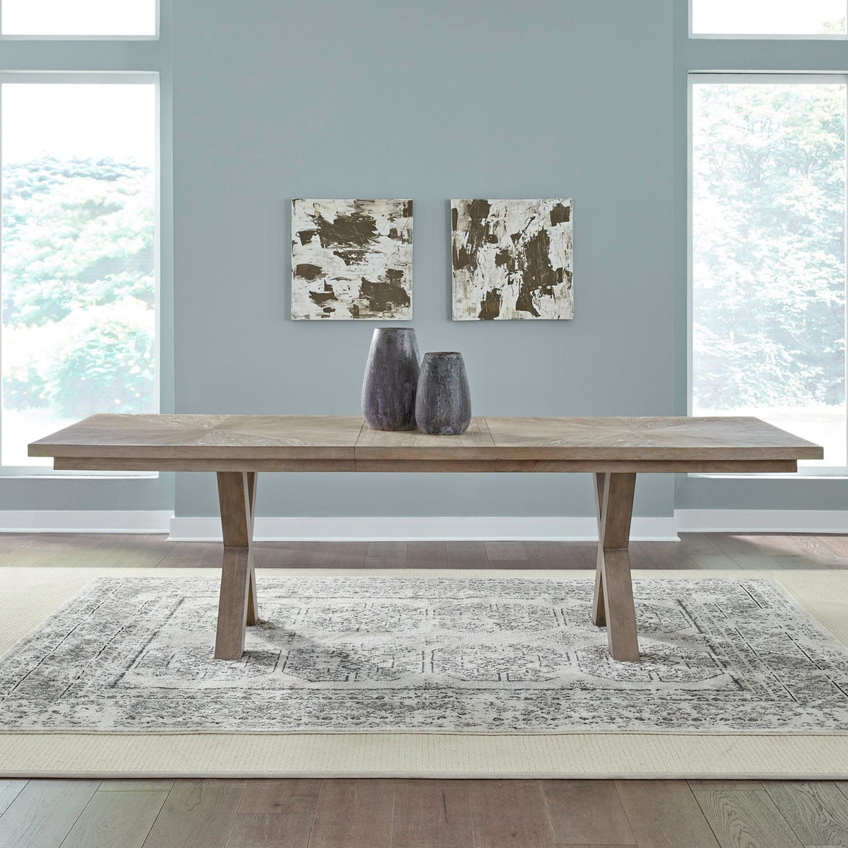 789-P4402 - Double Pedestal Table Base - Liberty Furniture