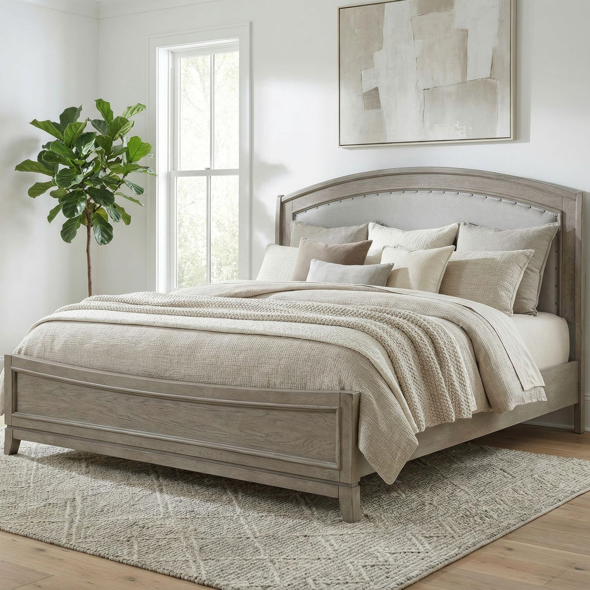 805-BR-KUB - King Uph Bed - Liberty Furniture
