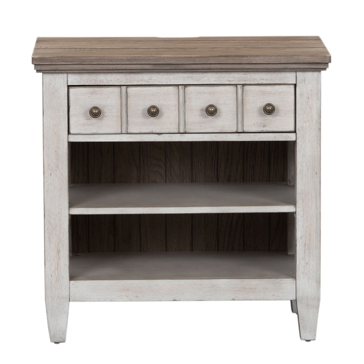 824-BR61 - 1 Drawer Night Stand w/ Charging Station - Liberty Furniture