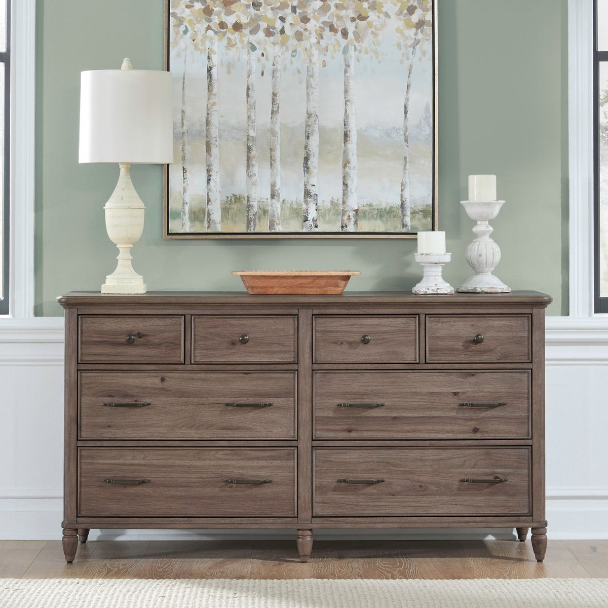 866-BR31 - 8 Drawer Dresser - Liberty Furniture