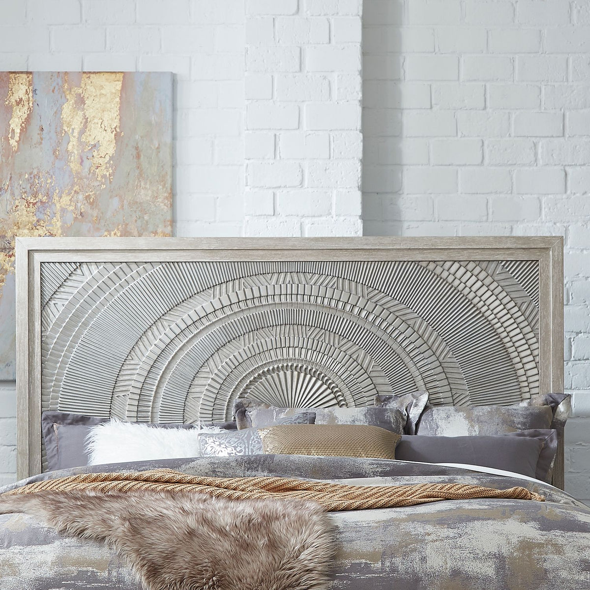 902-BR13 - Queen Decorative Panel HB - Liberty Furniture