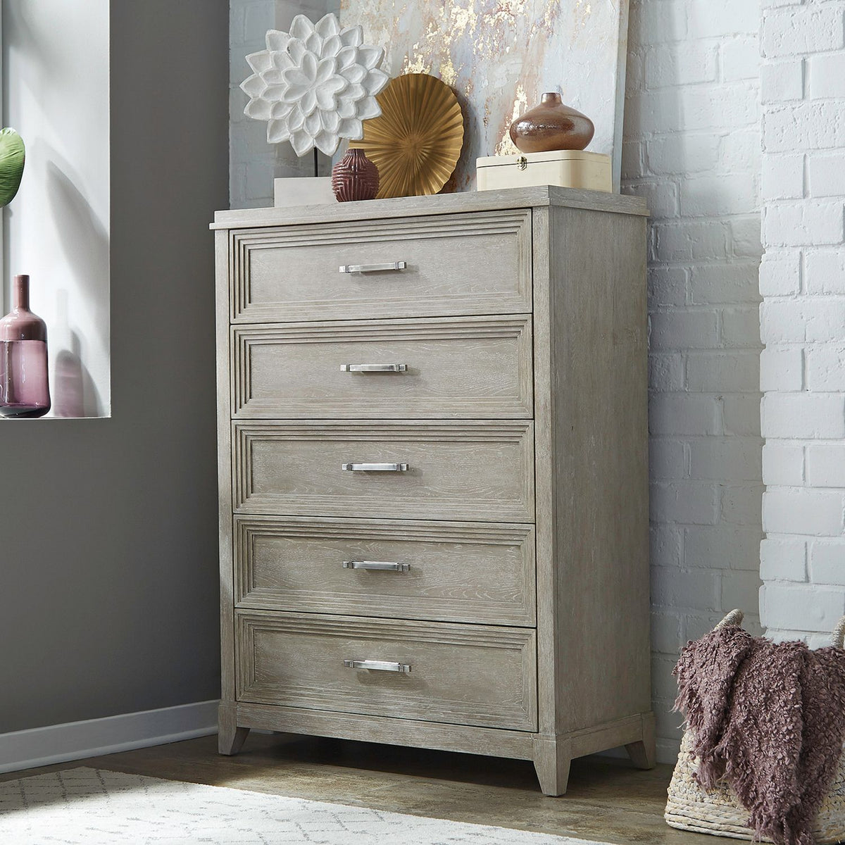 902-BR41 - 5 Drawer Chest - Liberty Furniture