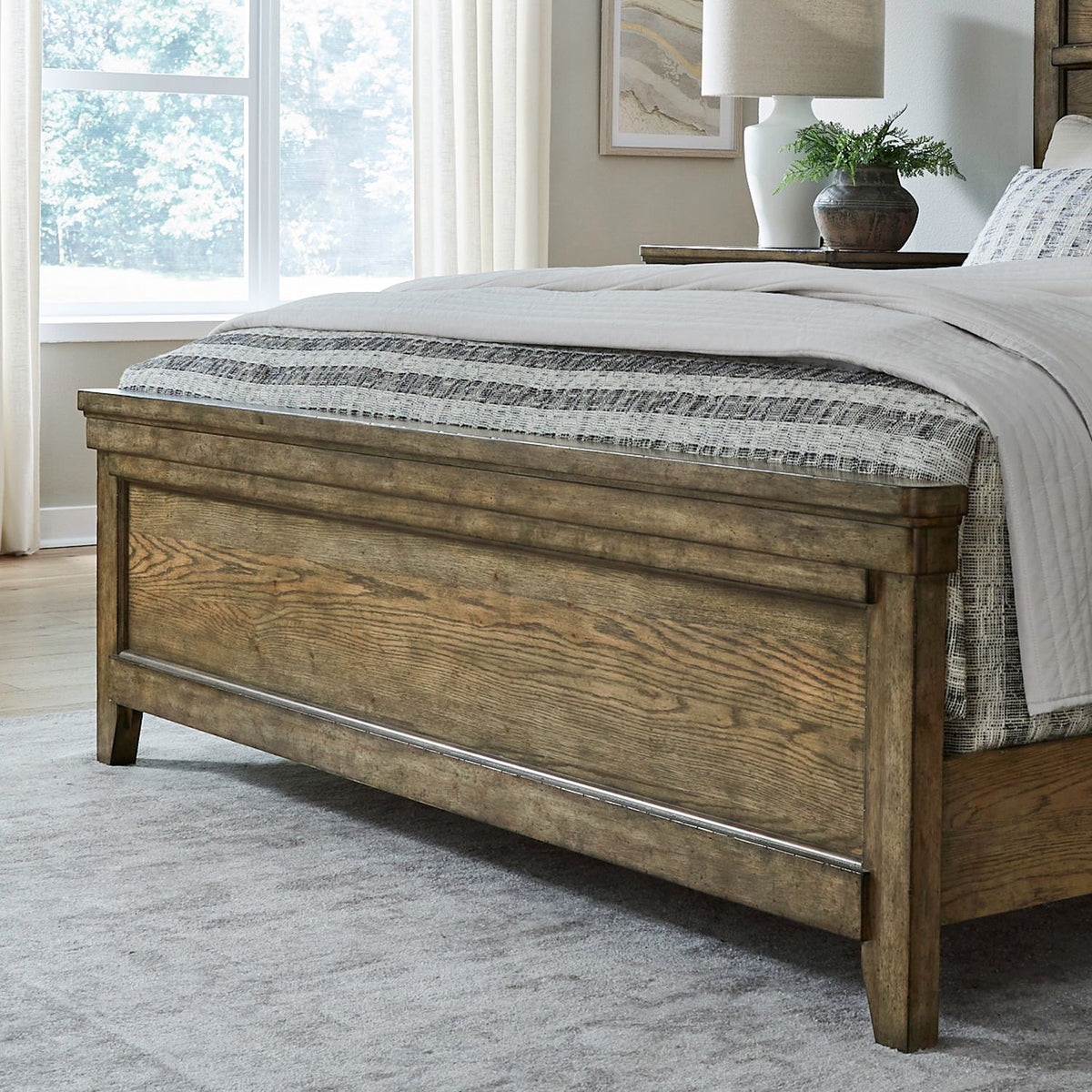 930-BR14 - Queen Panel Footboard - Liberty Furniture