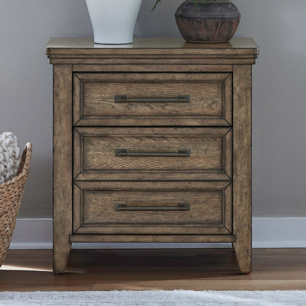 930-BR61 - Nightstand w/ Charging Station - Liberty Furniture