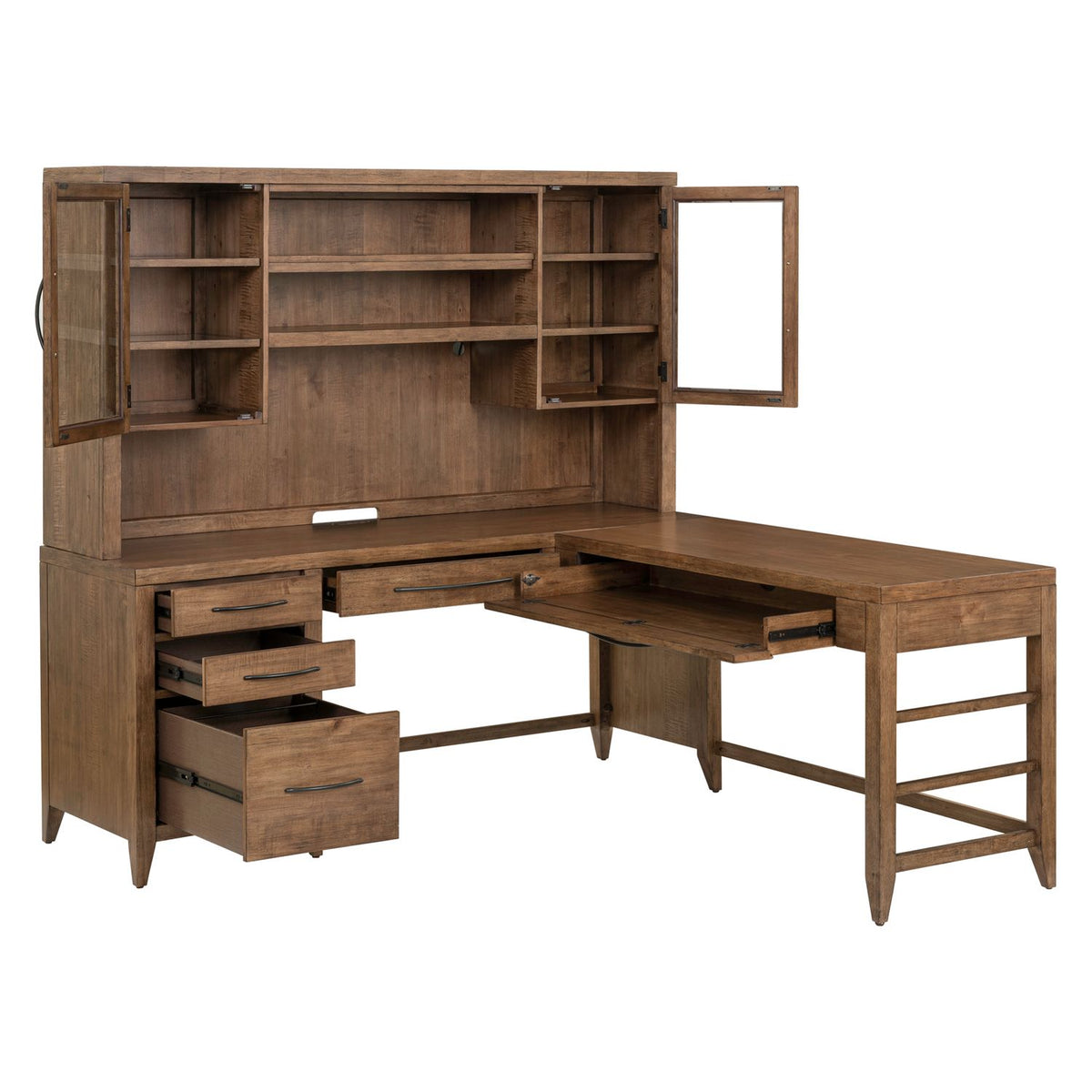 936-HO-OLSD - Opt L Shaped Desk Set - Liberty Furniture