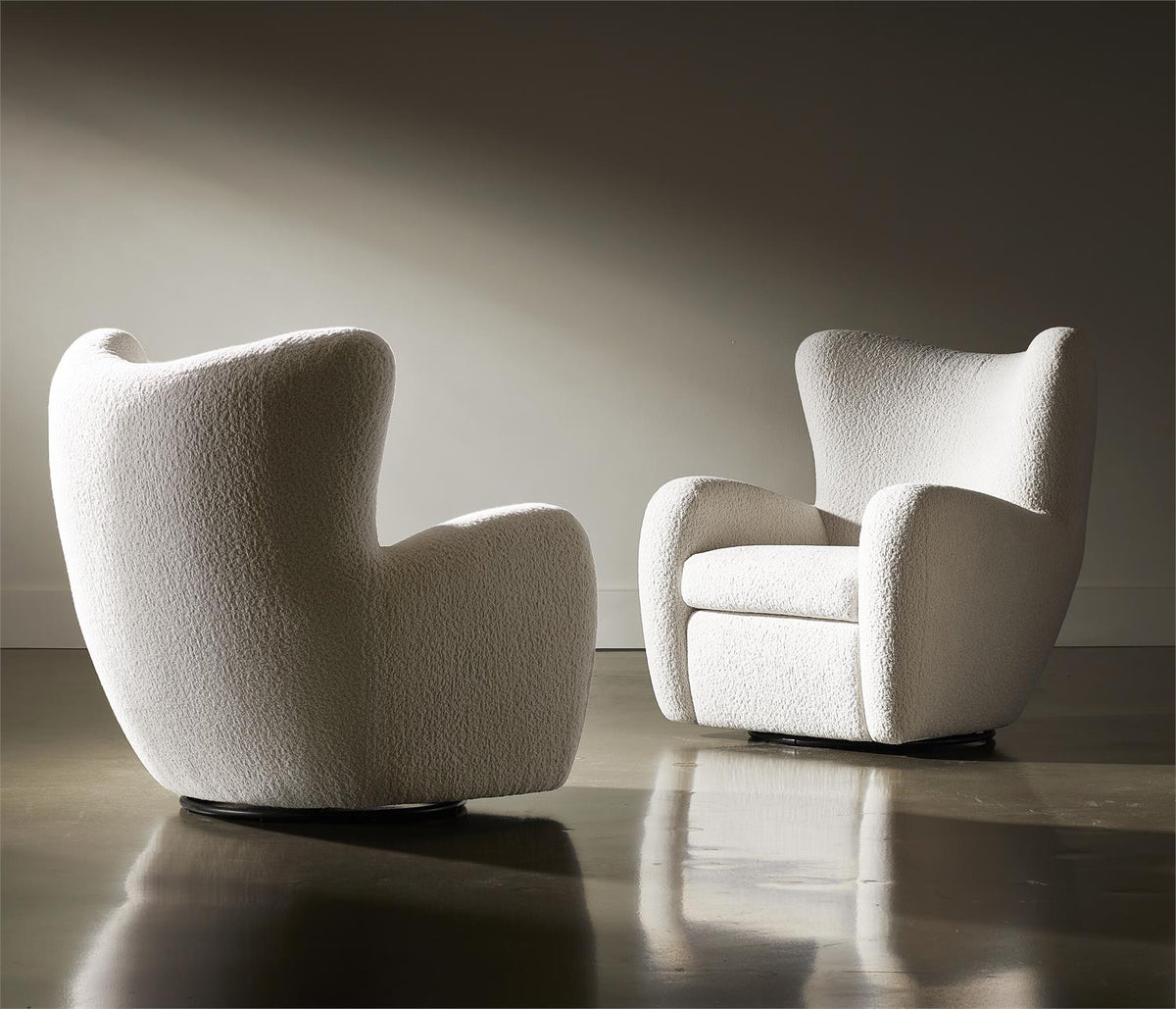 Silvi Fabric Swivel Chair