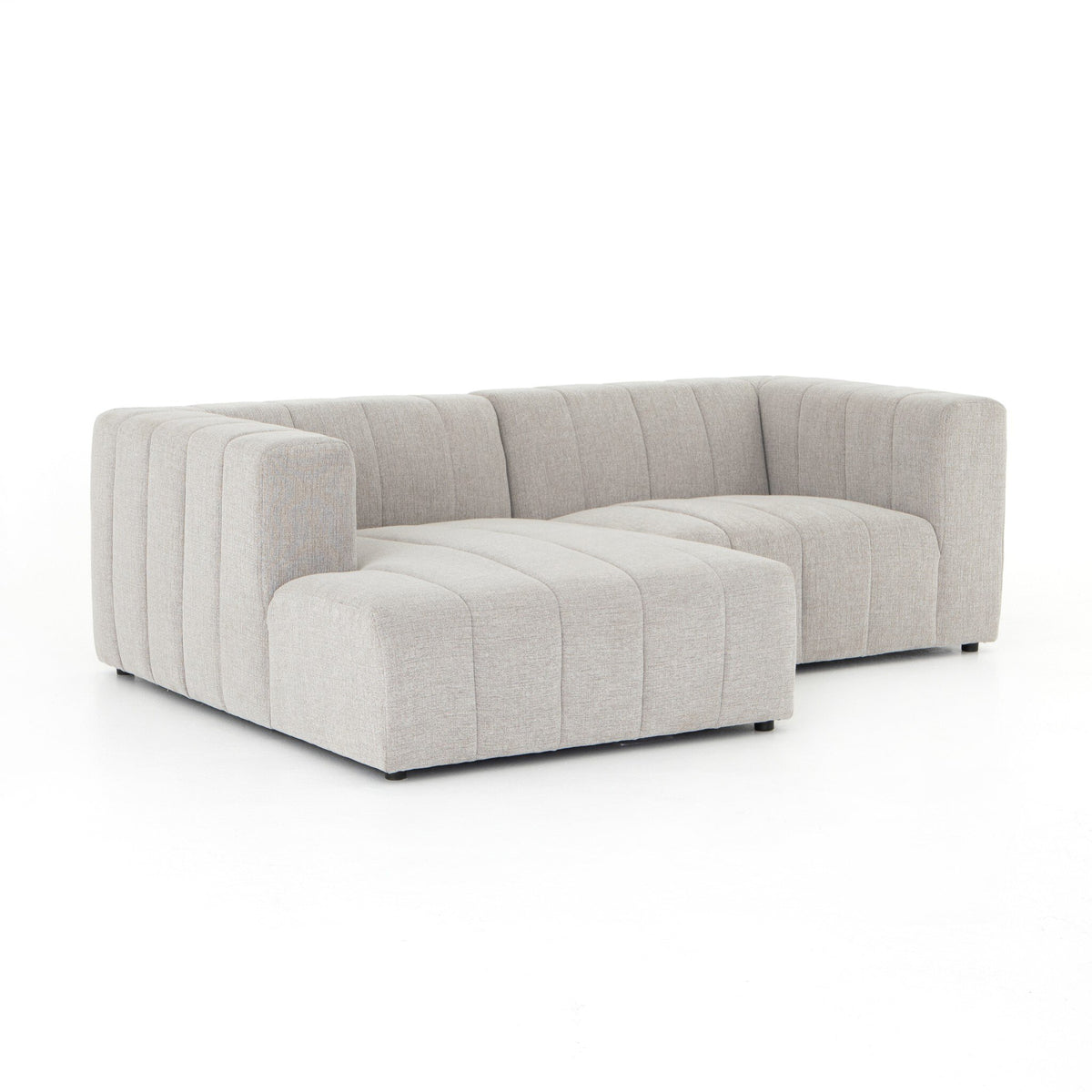 Langham Channeled 2pc Sectional Laf Chaise