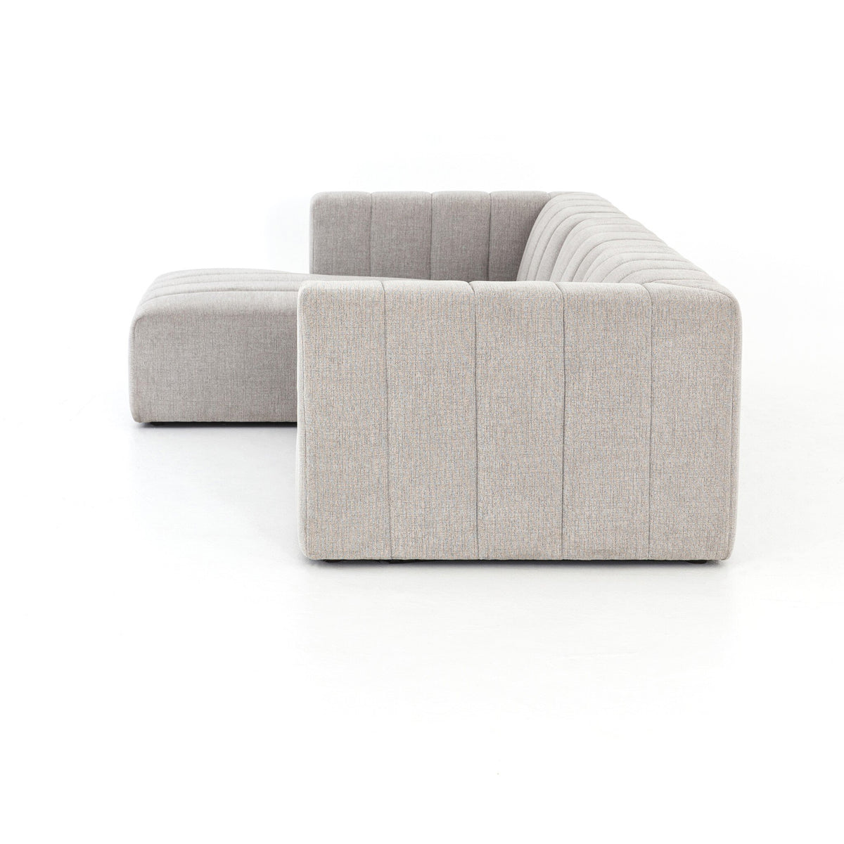 Langham Channeled 3pc Sectional-Laf Chaise