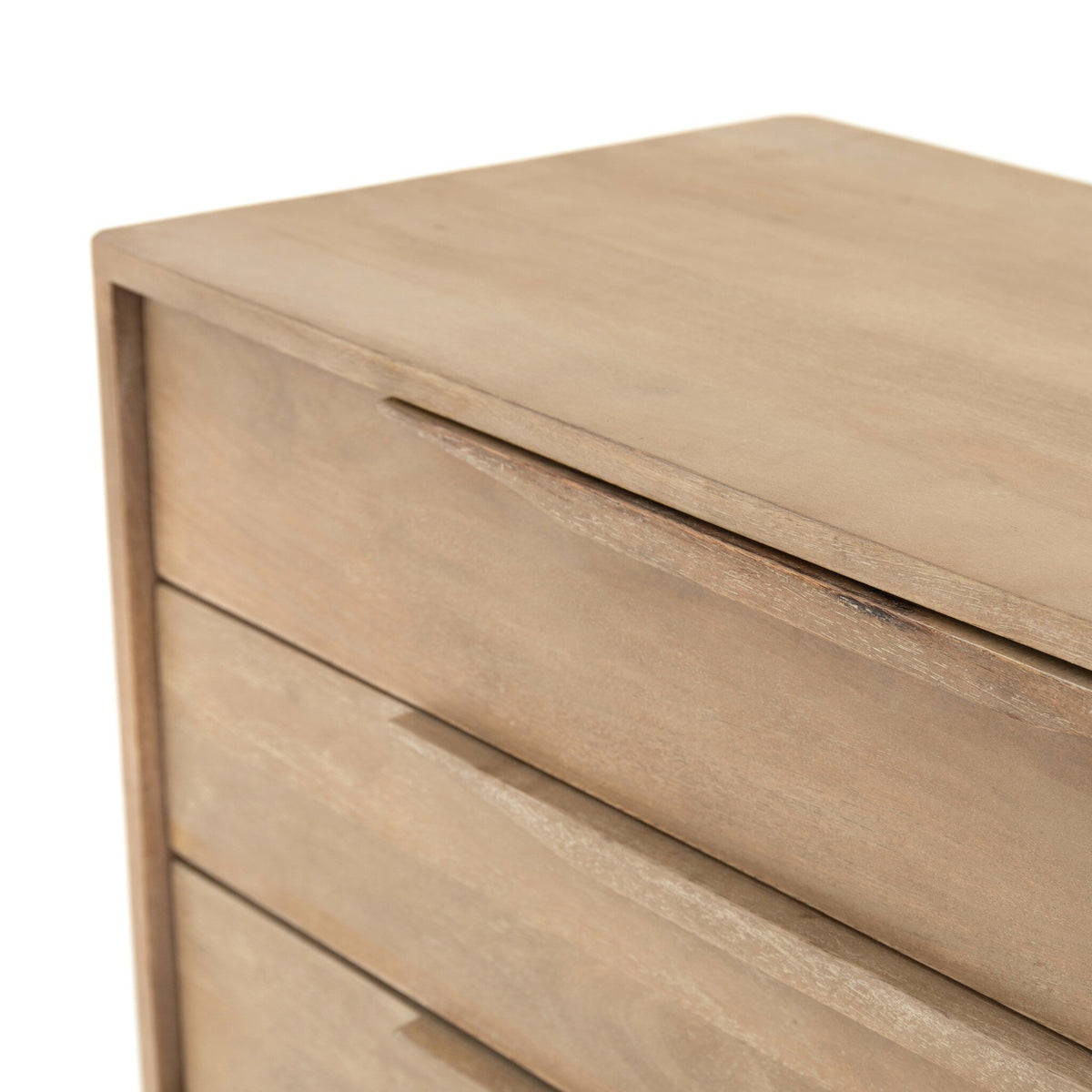 a close up of a dresser