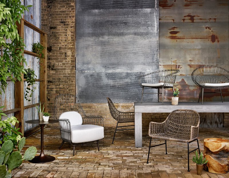 Bandera Outdoor Dining Chair Low Arm